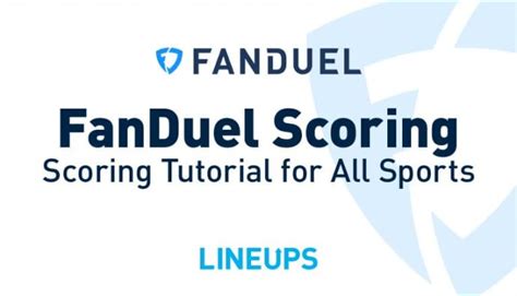fanduel total bases rules|FanDuel Scoring: Tutorial on FanDuel DFS Scoring .